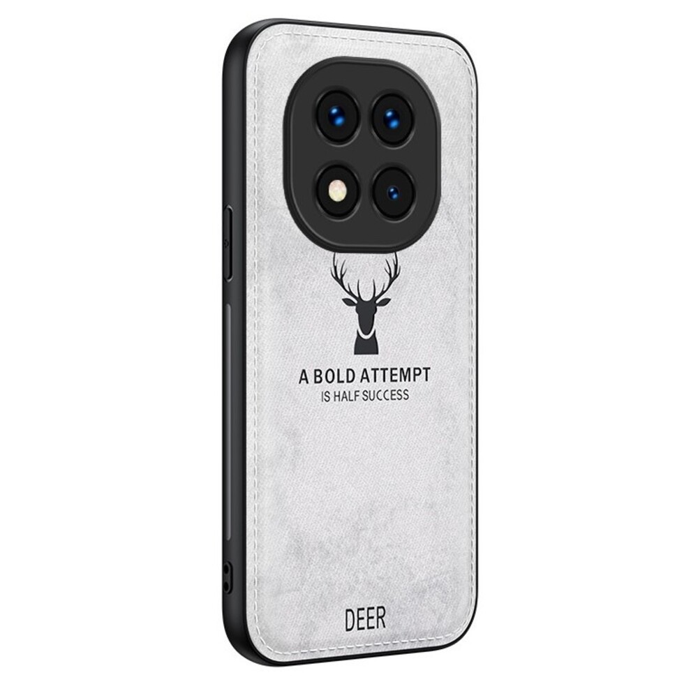 Forcell Xiaomi Redmi Note 14 Pro Plus 5G Cloth Skin All-inclusive Θήκη Σιλικόνης - Grey