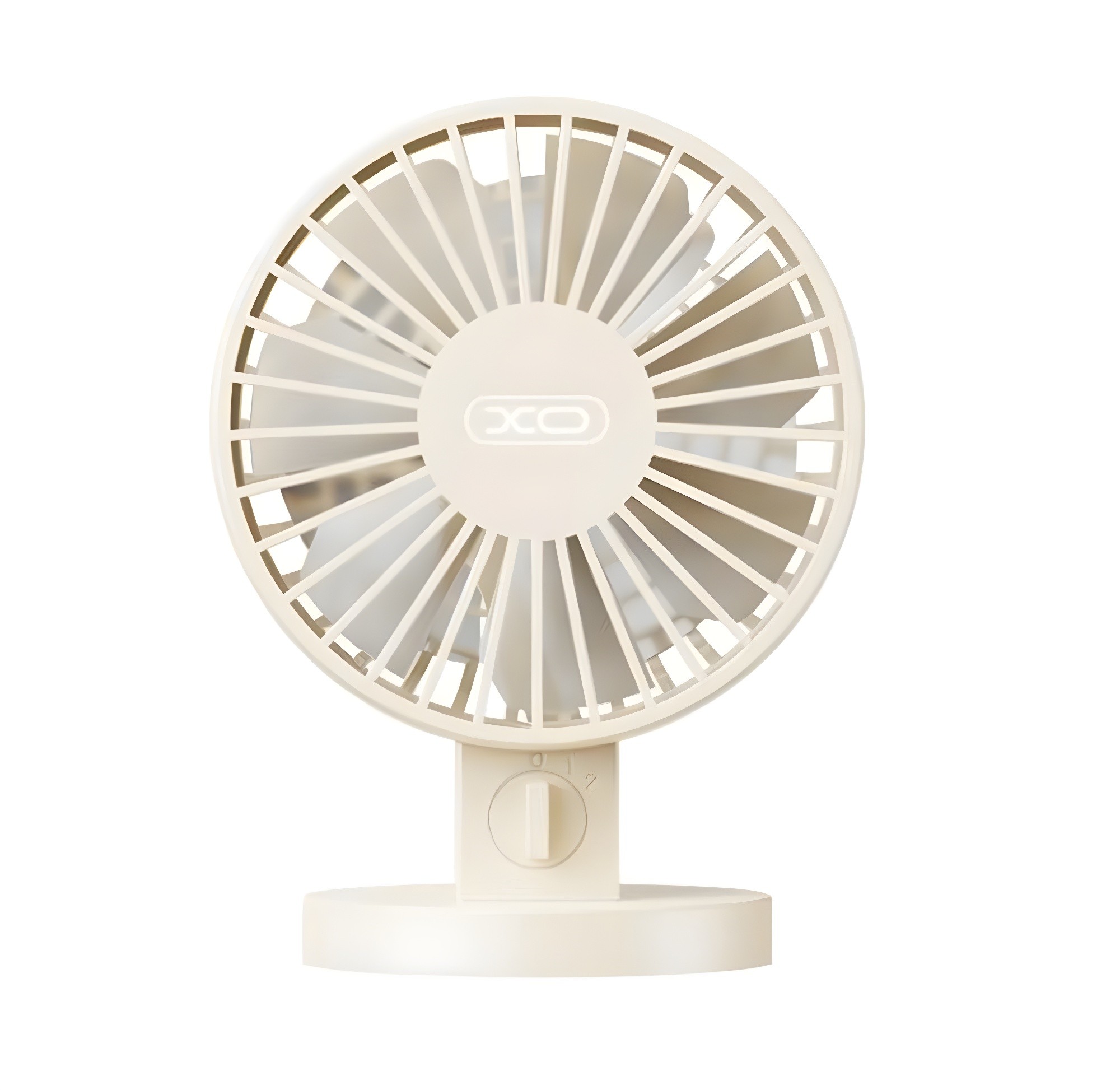 XO-MF82 Φορητό Ανεμιστηράκι Χειρός Beige