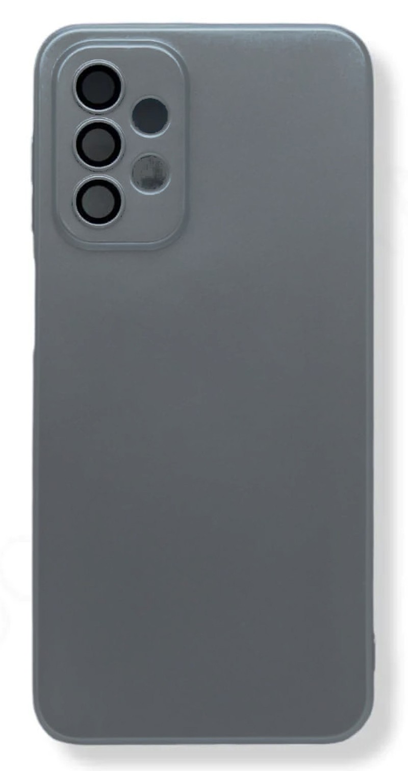 Forcell Samsung Galaxy A23 5G Metallic Silicone Θήκη Σιλικόνης - Grey