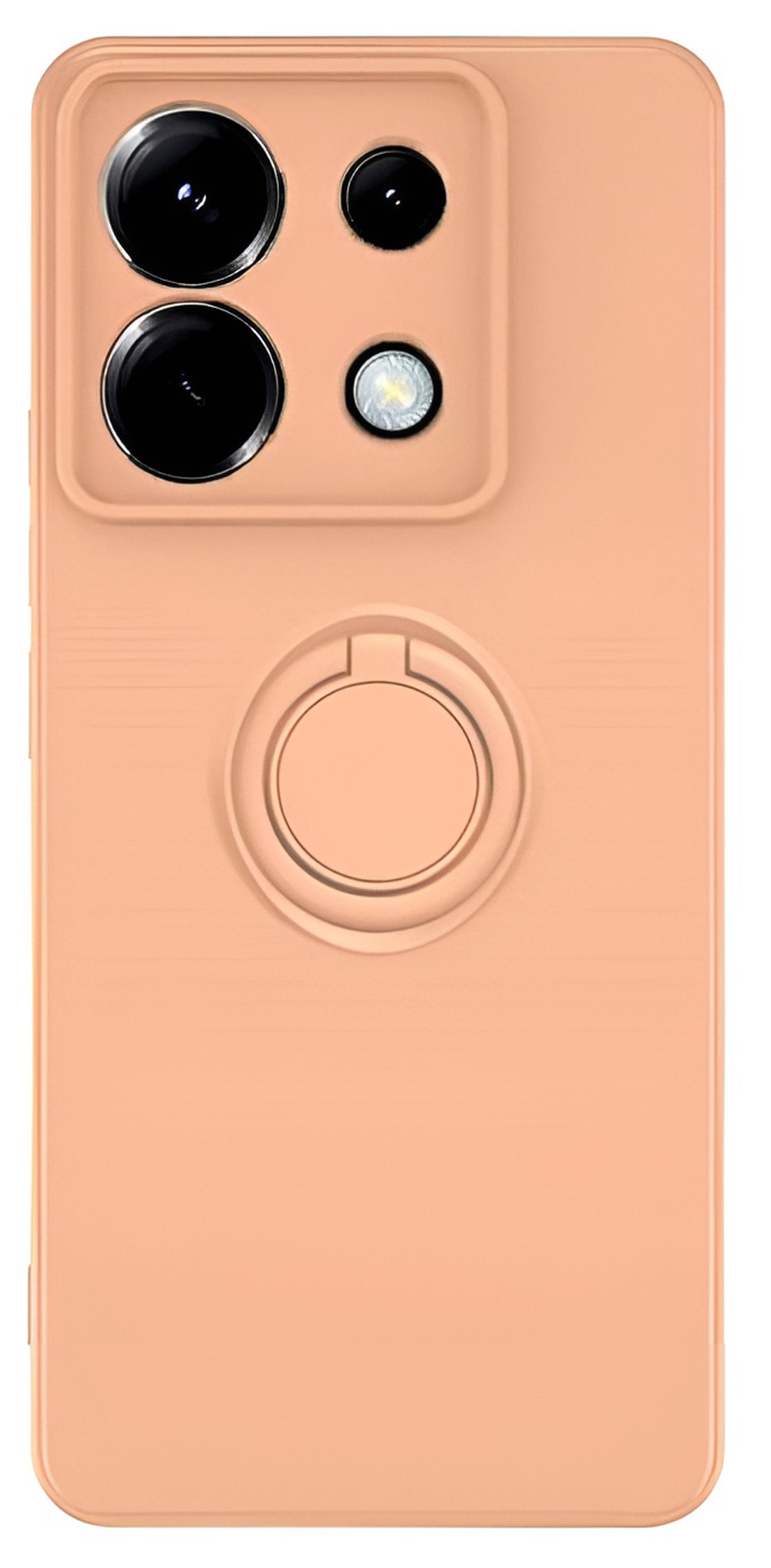Forcell Xiaomi Redmi Note 13 Pro 5G / Poco X6 5G Finger Grip Θήκη Σιλικόνης - Pink