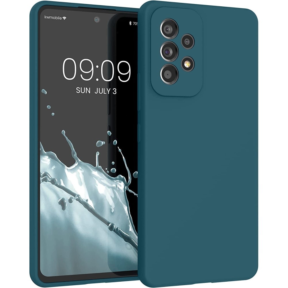Forcell Samsung Galaxy A53 5G Matt Θήκη Σιλικόνης - Petrol