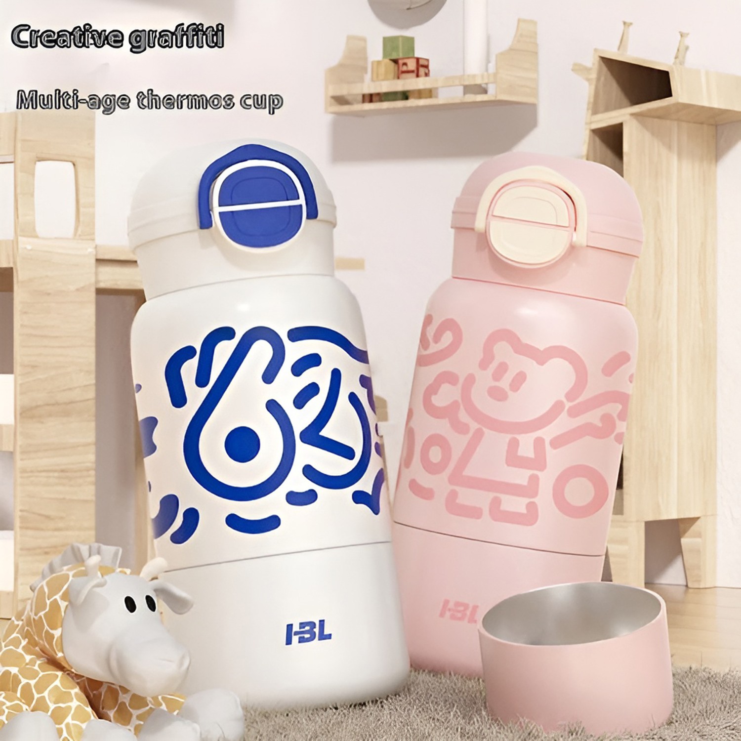 Techsuit Μπουκάλι Ανοξείδωτο Θερμός 520ml Μαύρο