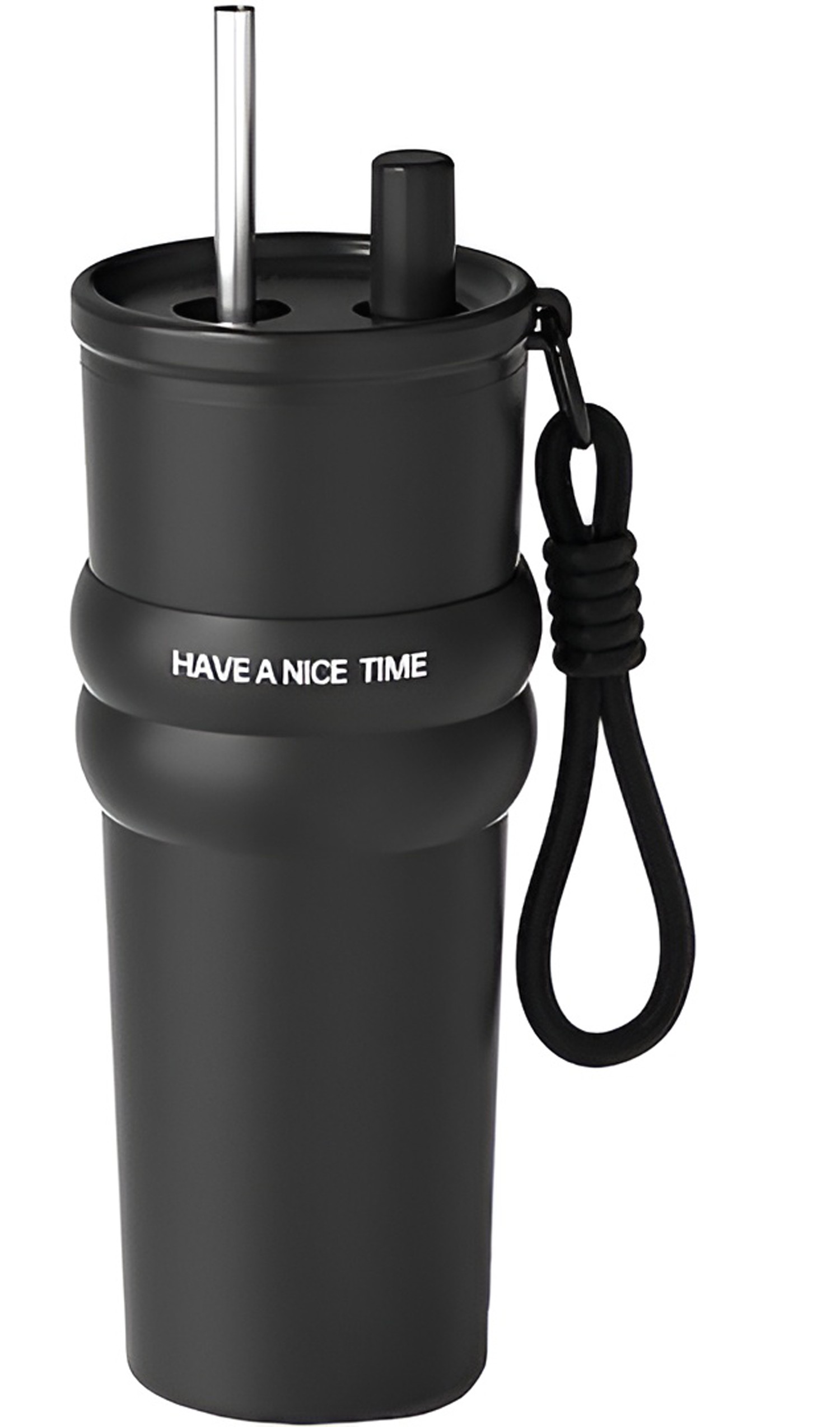 Techsuit Μπουκάλι Ανοξείδωτο Θερμός 710ml Μαύρο