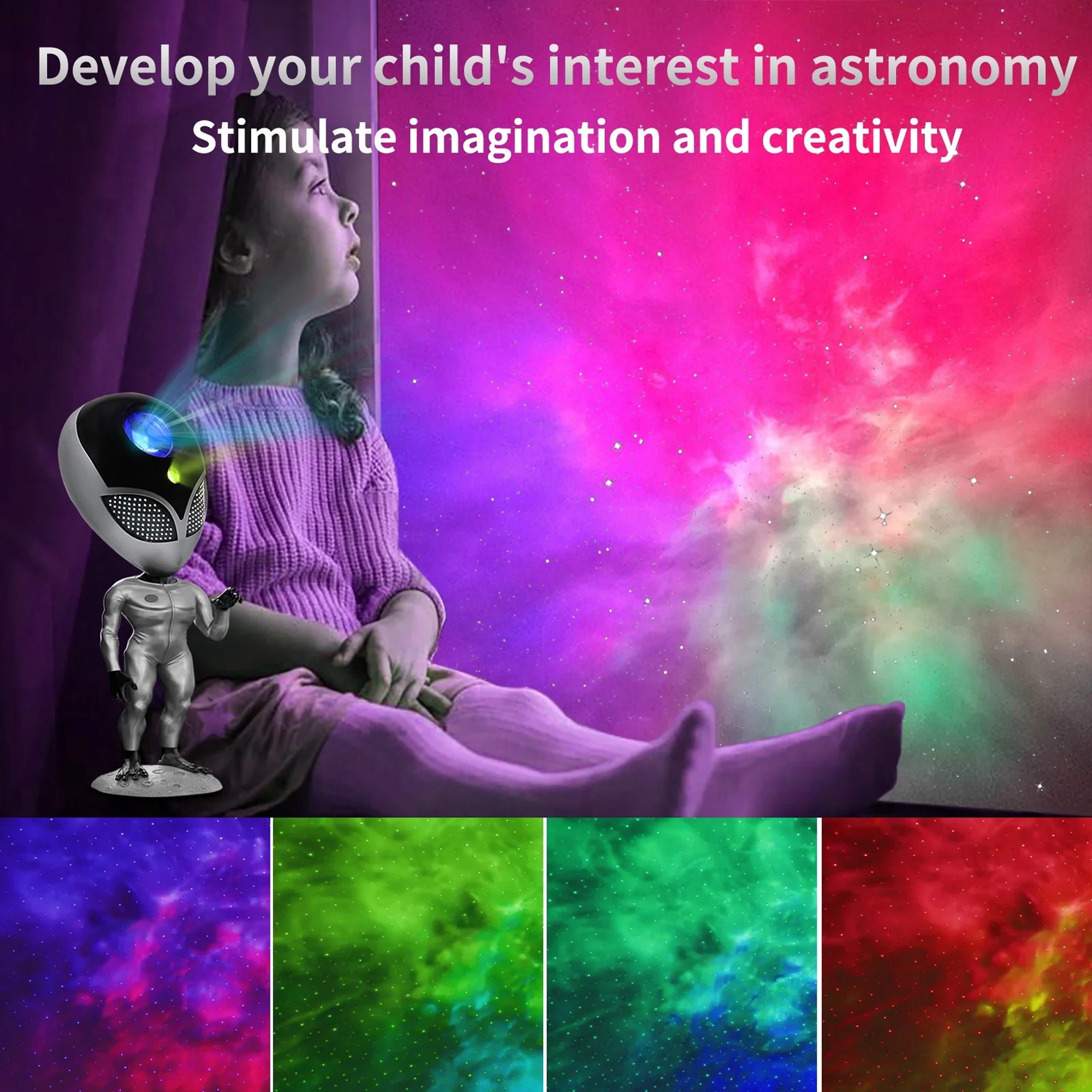 Alien Projector Προβολέας Αστεριών και Νεφελωμάτων