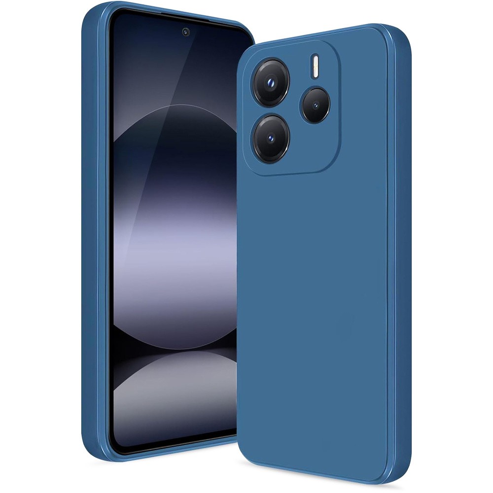 Forcell Xiaomi Redmi Note 14 4G Matt Θήκη Σιλικόνης - Blue