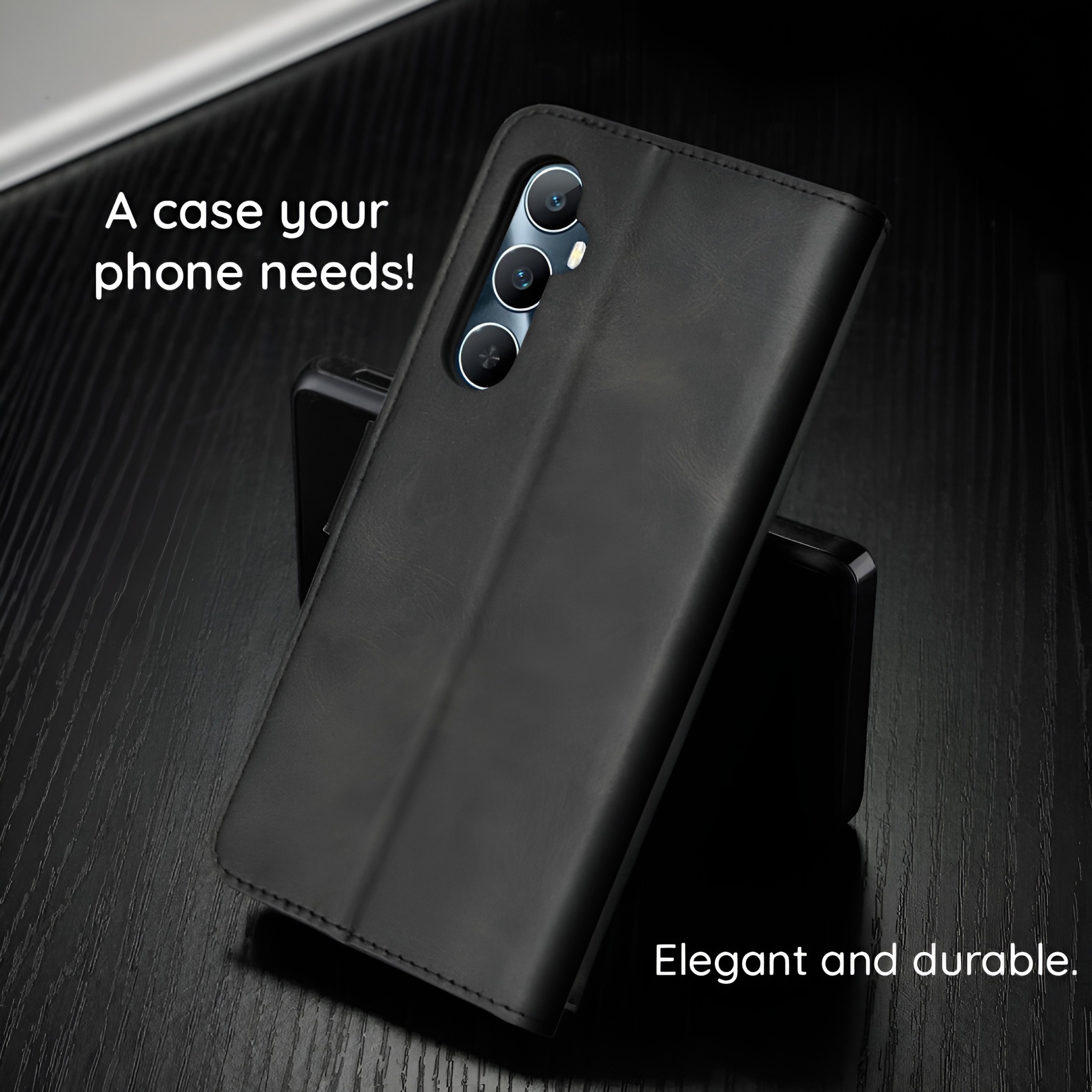 Techsuit Samsung Galaxy A56 5G Diary Θήκη Βιβλίο - Black