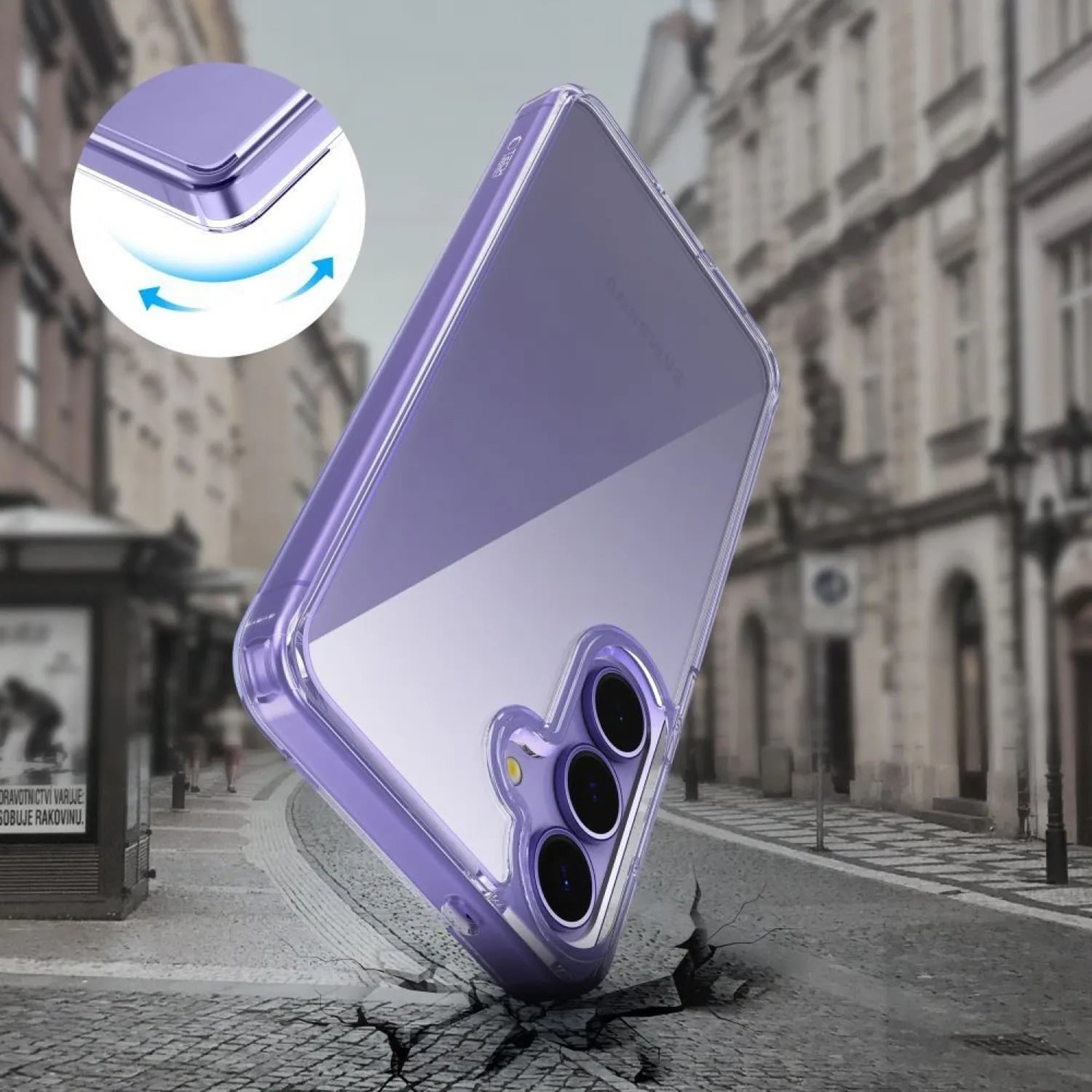 TECH-PROTECT Samsung Galaxy A56 5G Flexair Hybrid Θήκη Σκληρή TPU - Διάφανη