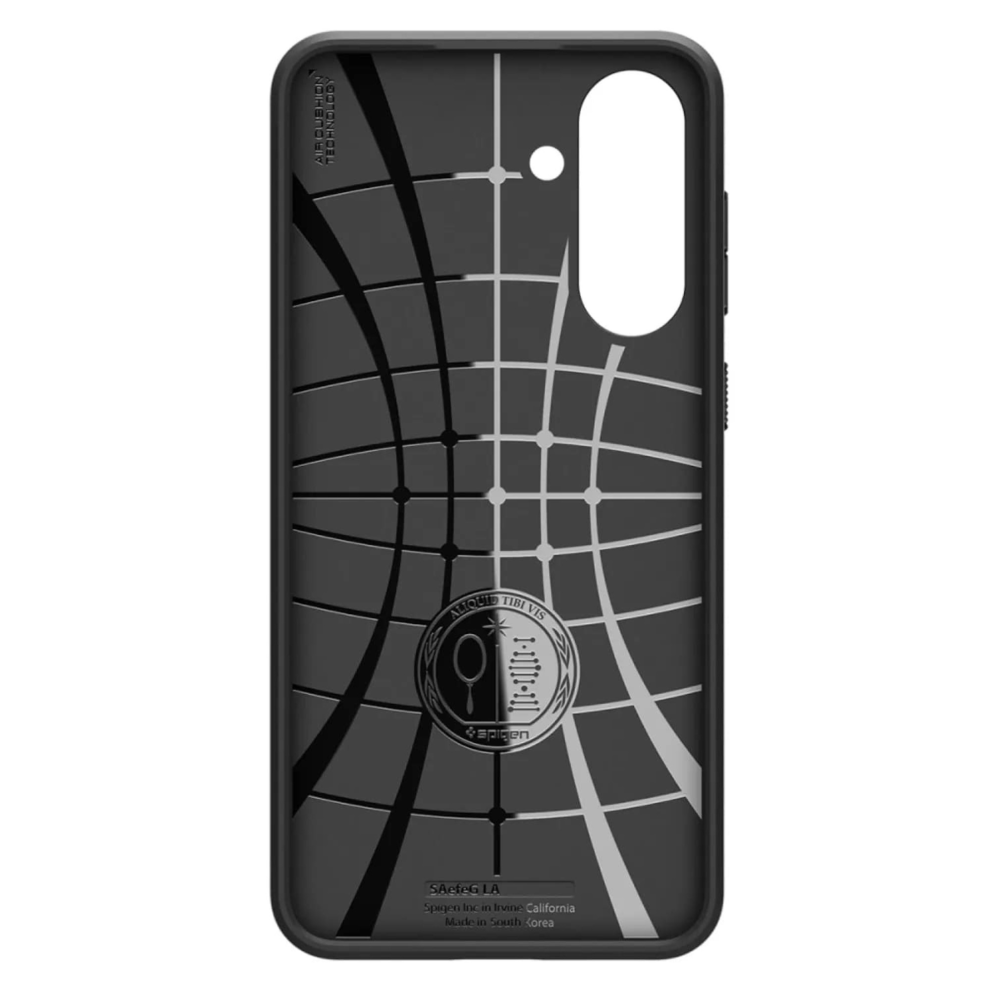 Spigen Samsung Galaxy A56 5G Matte Liquid Air Θήκη Σιλικόνης - Black ACS09291
