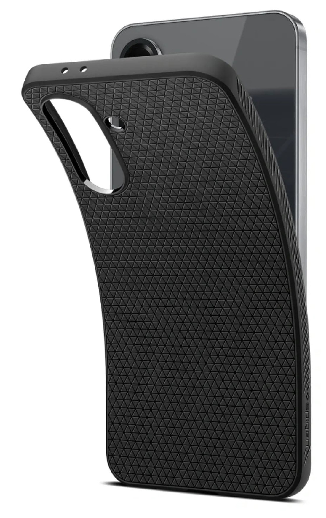 Spigen Samsung Galaxy A56 5G Matte Liquid Air Θήκη Σιλικόνης - Black ACS09291