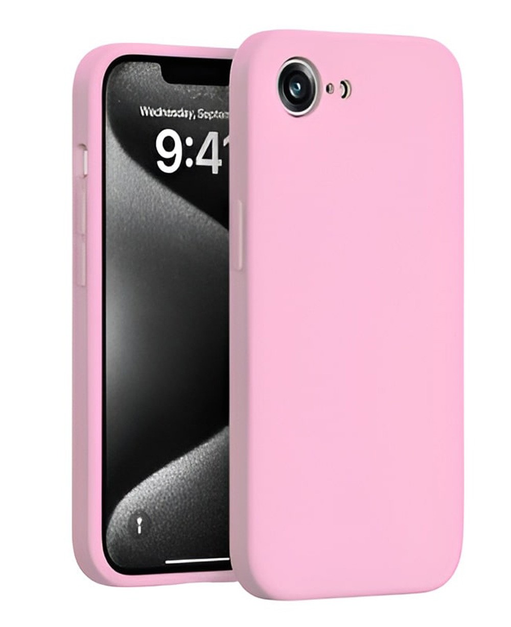 Forcell iPhone 16e Θήκη Σιλικόνης - Pink