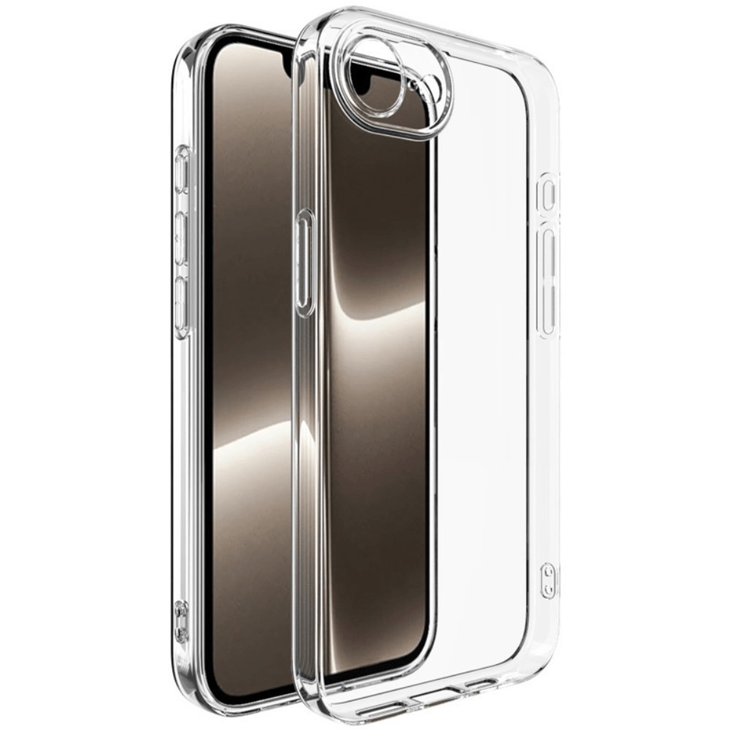 Forcell iPhone 16e Ultra Θήκη Σιλικόνης - Διάφανη
