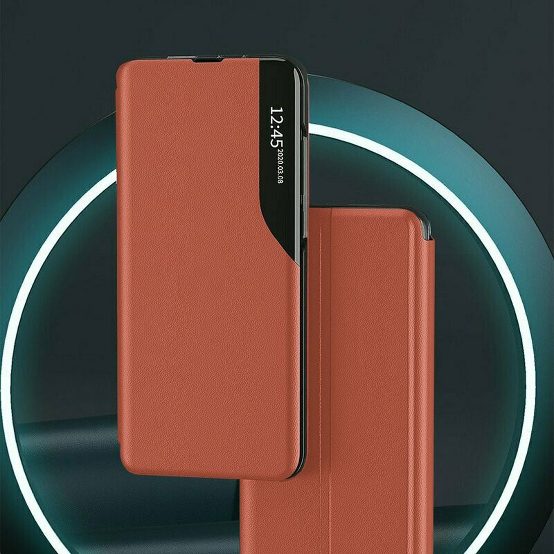 Techsuit Xiaomi Poco X7 Pro eFold Series Θήκη Βιβλίο - Orange