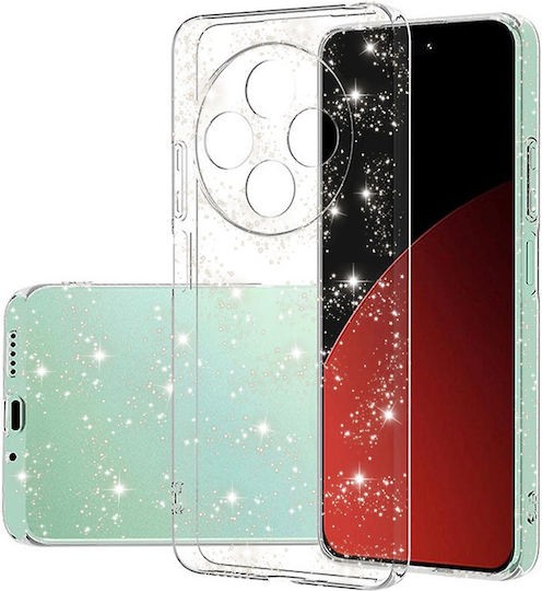 Techsuit Xiaomi Redmi 14C / Poco C75 SparkleSkin Series Θήκη Σιλικόνης TPU - Διάφανη με Γκλίτερ