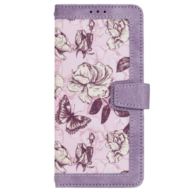 Techsuit Samsung Galaxy A55 5G Flipcraft Θήκη Βιβλίο - Mysterious Purple