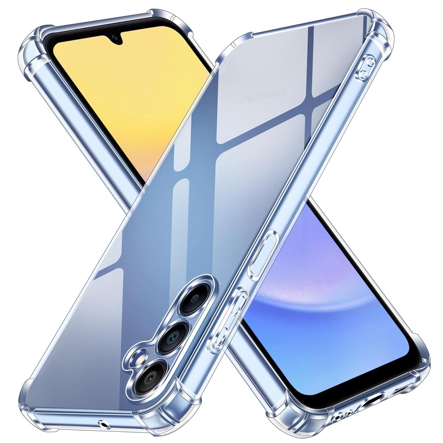 Techsuit Samsung Galaxy A16 4G / A16 5G Shockproof Θήκη Σιλικόνης TPU - Διάφανη