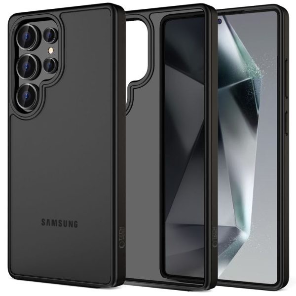 Tech-Protect Samsung Galaxy S25 Ultra 5G Magmat Θήκη με Πλαίσιο Σιλικόνης - Matte Black