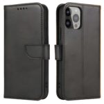 Tel1 iPhone 15 Pro Max Elegant Θήκη Βιβλίο - Black