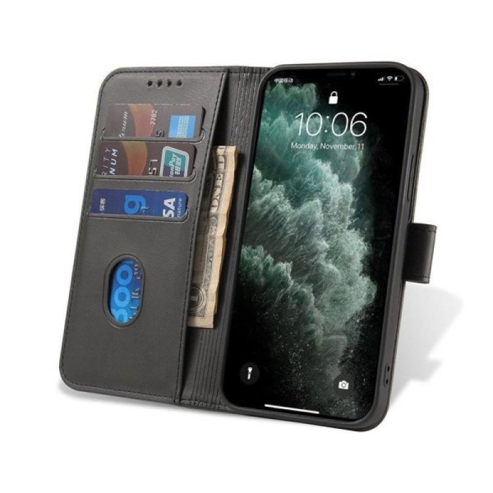 Tel1 iPhone 15 Pro Max Elegant Θήκη Βιβλίο - Black