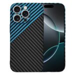 Techsuit iPhone 16 Pro Carbonite Fibershell Θήκη Σκληρή - Blue Pulse