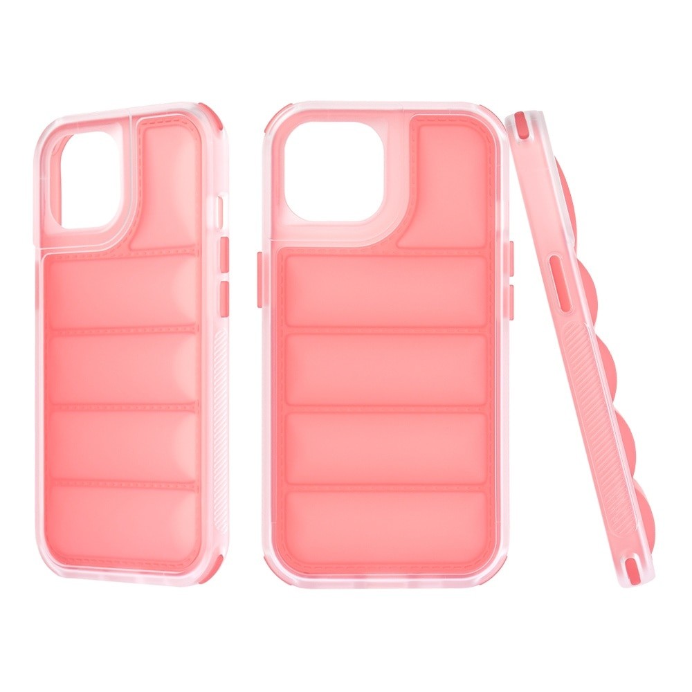 Techsuit iPhone 15 Wave Shield Θήκη Σιλικόνης - Red