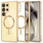 Tech - Protect Samsung Galaxy S25 Ultra Magflex Θήκη Σιλικόνης - Shiny Gold