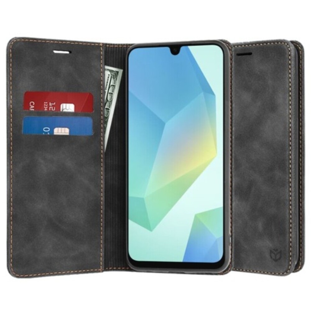 Techsuit Xiaomi Redmi Note 14 5G Confy Cover Θήκη Βιβλίο - Black
