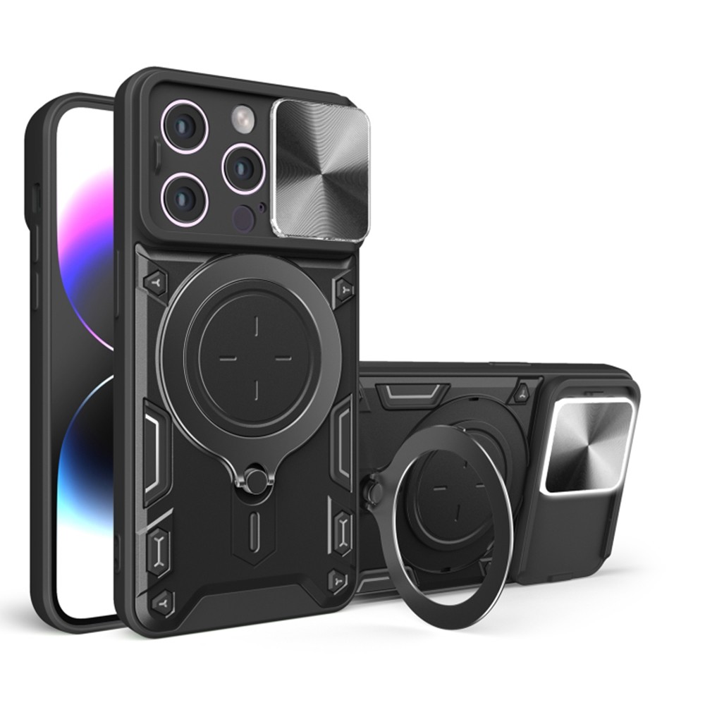 Techsuit iPhone 16 Pro Camguard Pro Θήκη Σκληρή - Black
