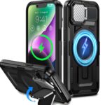 Techsuit iPhone 15 MagSafe CamVault Θήκη Σκληρή - Black