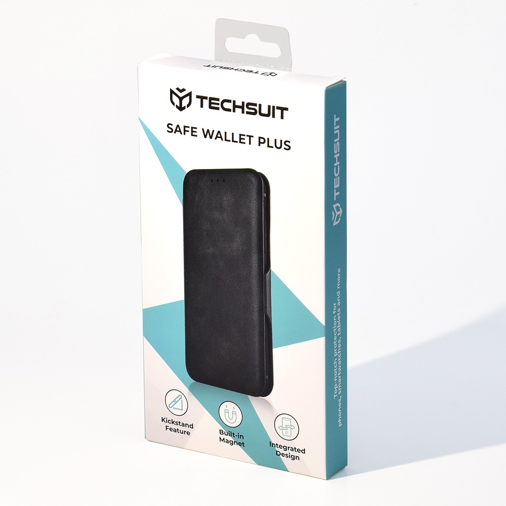 Techsuit Samsung Galaxy S25 Ultra 5G Safe Wallet Plus Θήκη Βιβλίο - Green