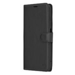 Techsuit Samsung Galaxy S25 5G Leather Folio Θήκη Βιβλίο - Black