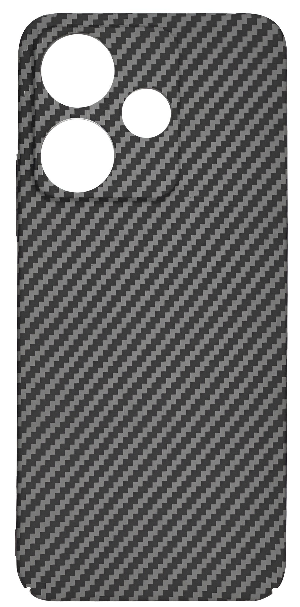 Techsuit Xiaomi Redmi 13 / Poco M6 4G Carbonite Fibershell Θήκη Σκληρή - Black