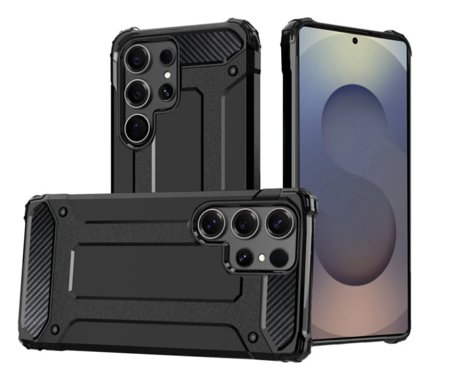 Techsuit Samsung Galaxy S25 Ultra 5G Hybrid Armor Θήκη Σκληρή - Black