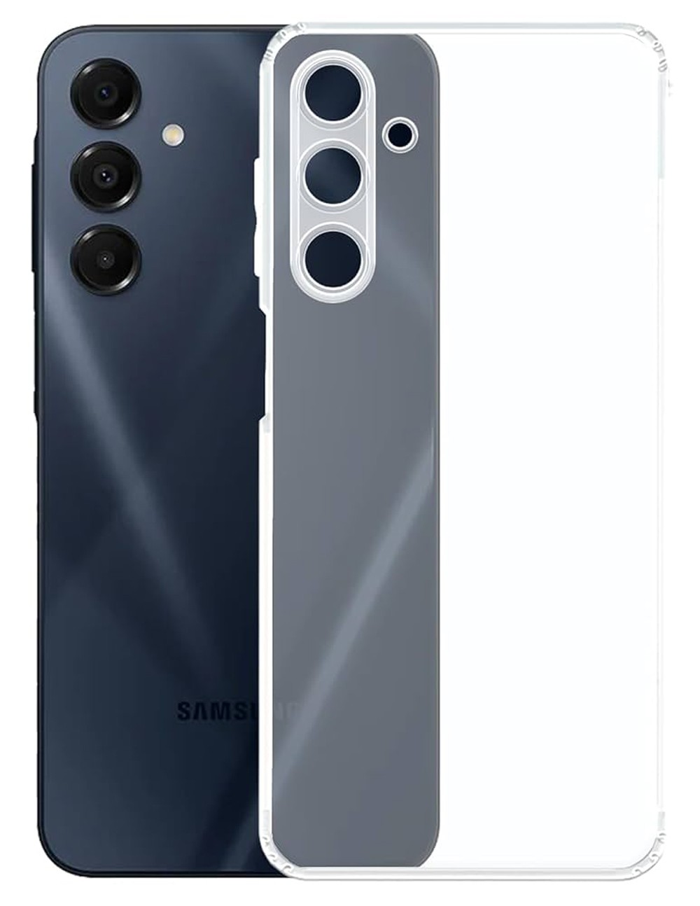 Techsuit Samsung Galaxy A16 4G / A16 5G Θήκη Σιλικόνης TPU - Διάφανη