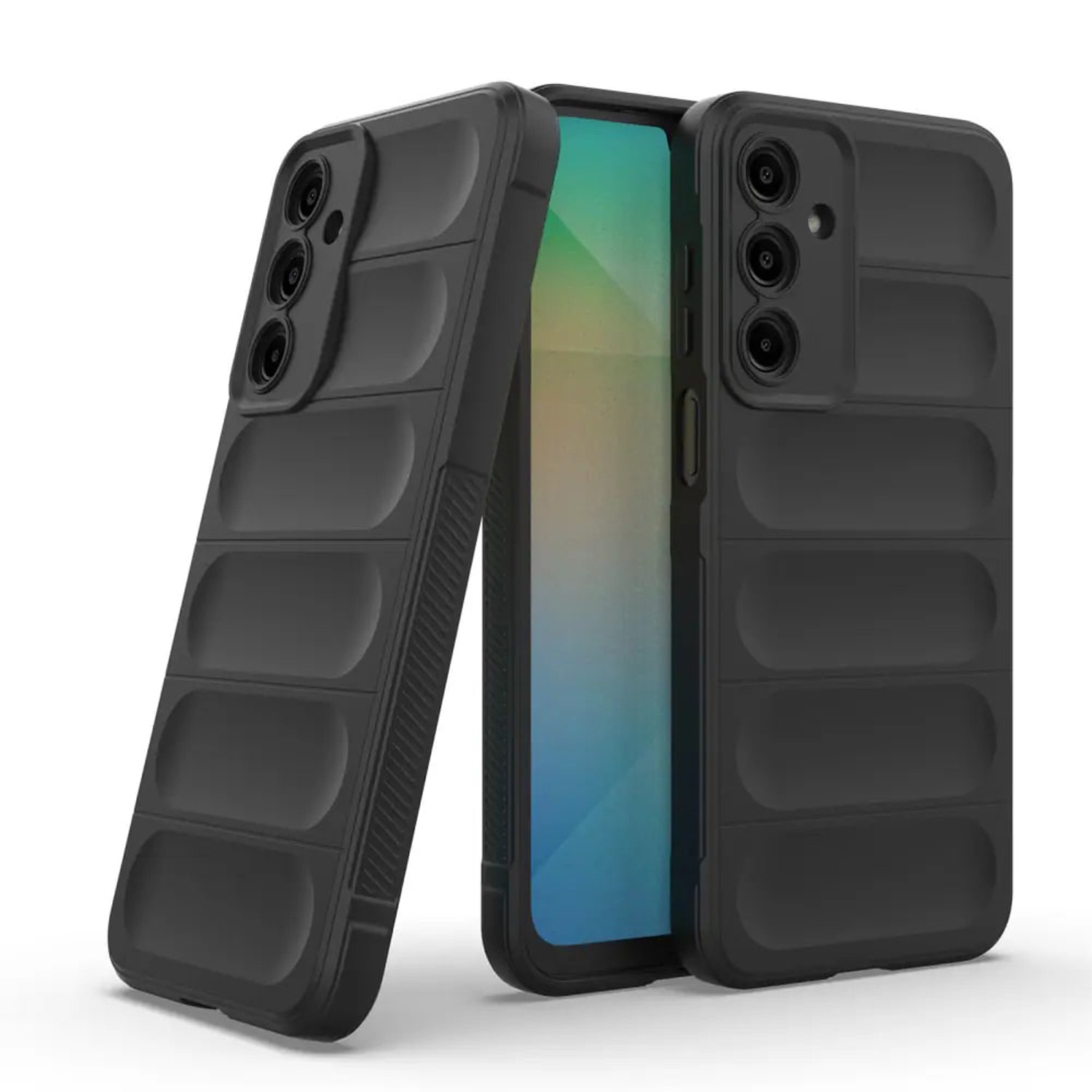 Techsuit Samsung Galaxy S25 5G Magic Shield Θήκη Σιλικόνης TPU - Black