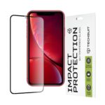 iPhone 11 / XR Προστασία Οθόνης με Μαύρο Περίγραμμα Techsuit 111D Full Glue Tempered Glass