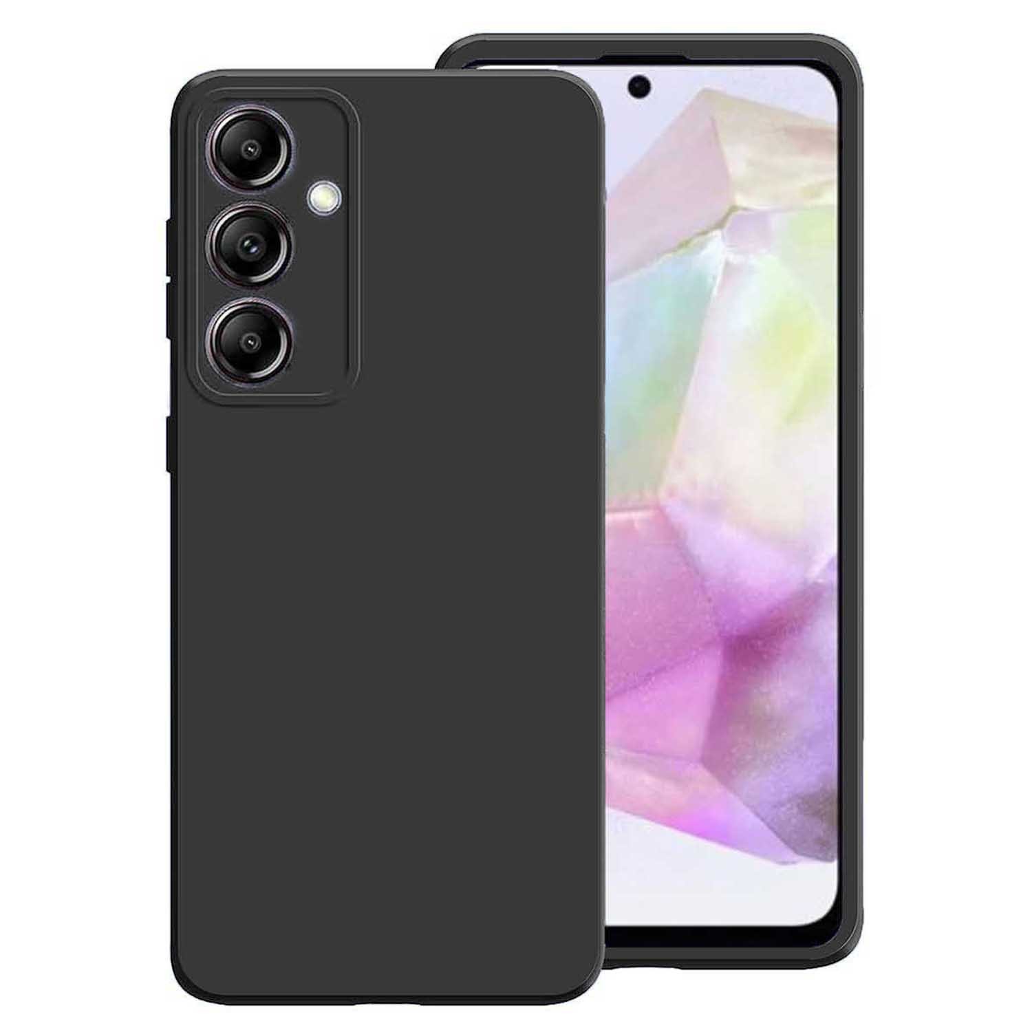 Forcell Samsung Galaxy A35 5G Soft Touch Θήκη Σιλικόνης - Black