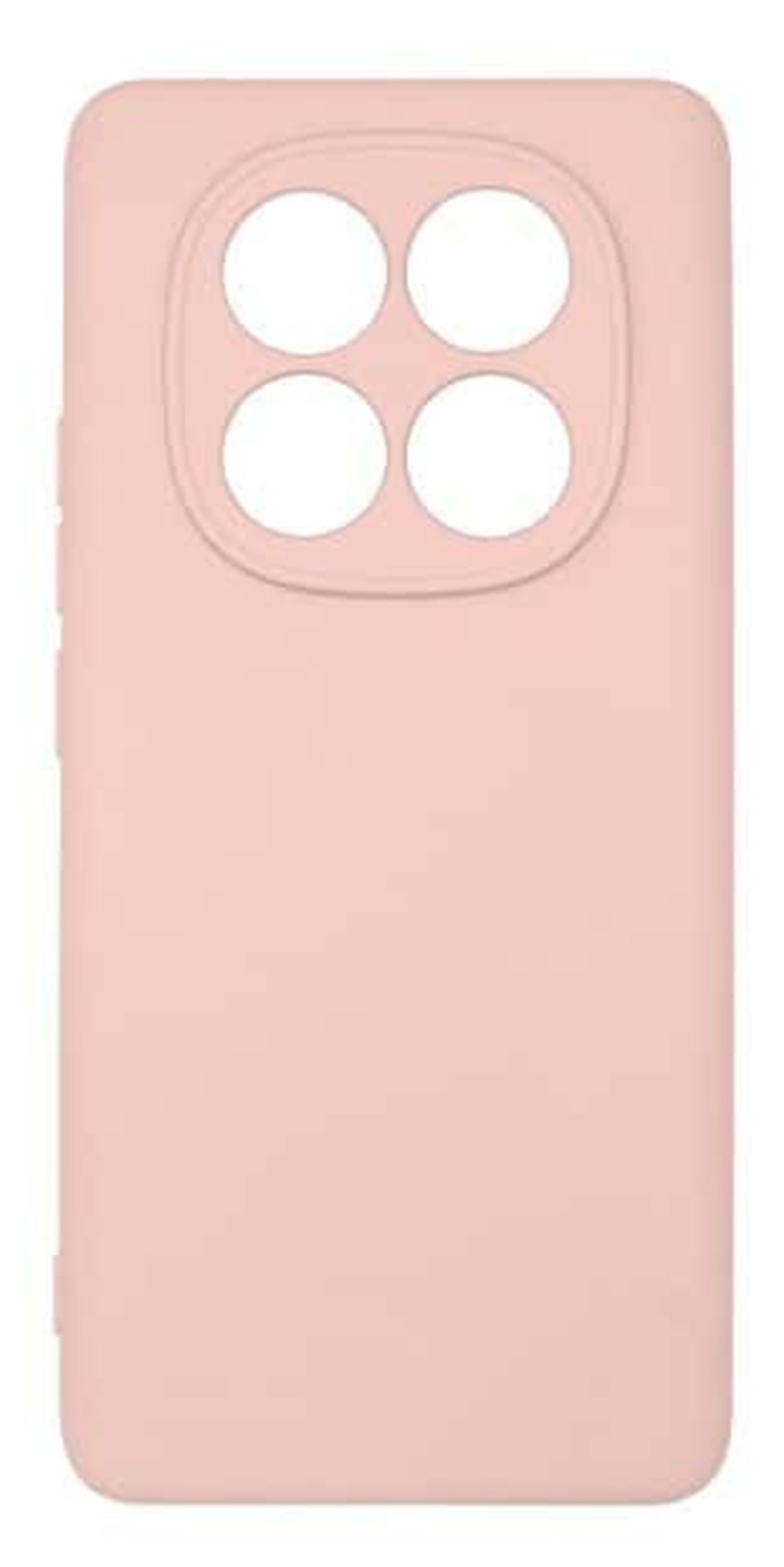 Forcell Xiaomi Redmi Note 14 Pro 4G Soft Touch Θήκη Σιλικόνης - Nude