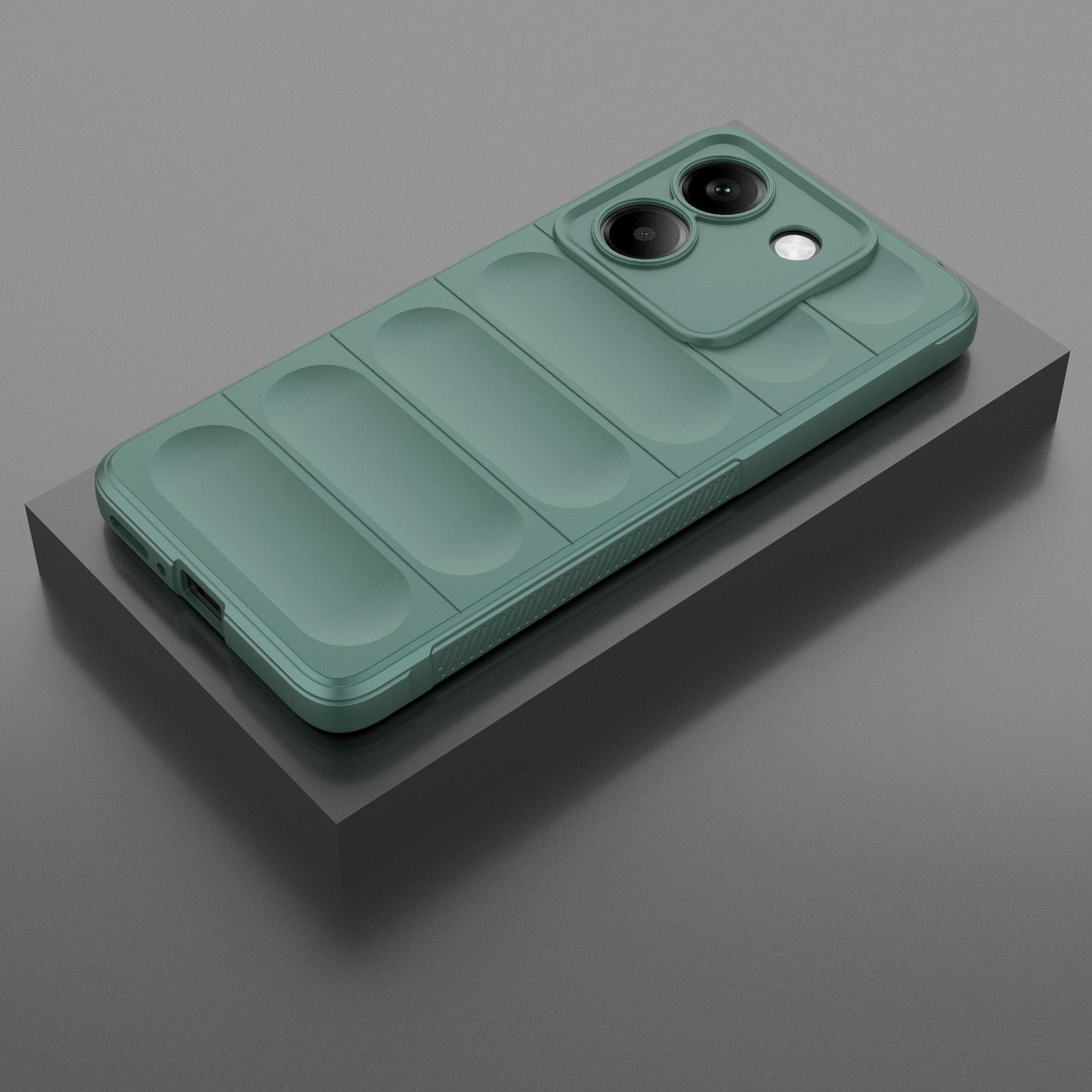 Forcell Xiaomi Poco M7 Pro Magic Shield Θήκη Σιλικόνης - Green