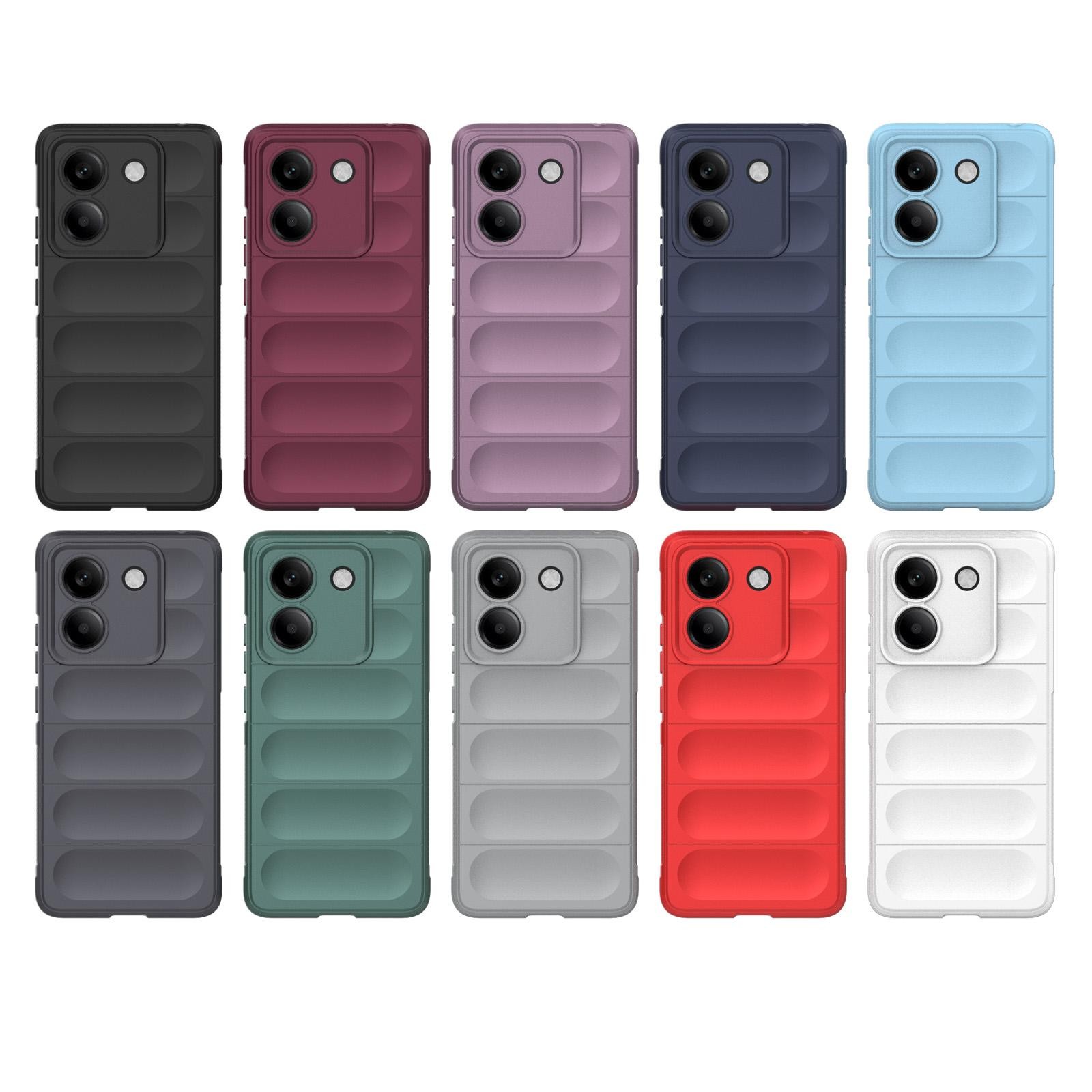 Forcell Xiaomi Poco M7 Pro Magic Shield Θήκη Σιλικόνης - Green