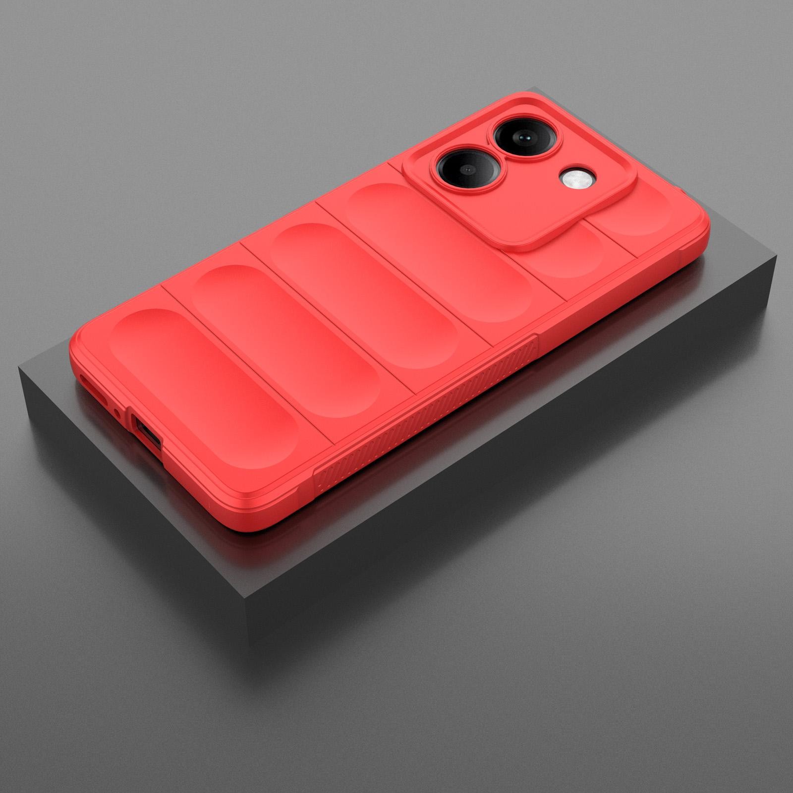 Forcell Xiaomi Poco M7 Pro Magic Shield Θήκη Σιλικόνης - Red
