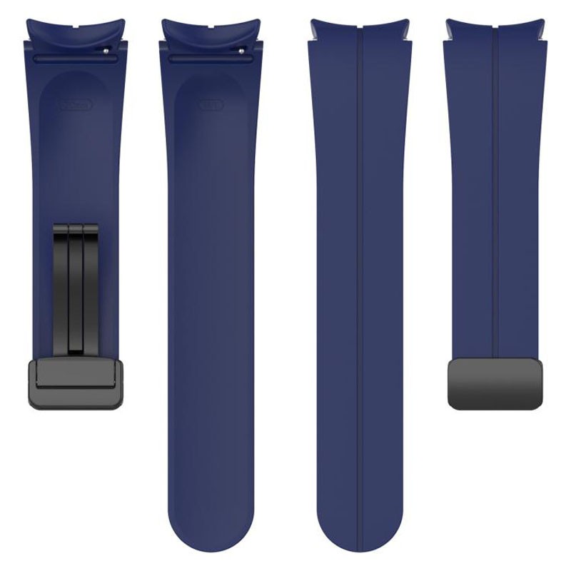 Λουράκι Samsung Galaxy Watch FE / 7 / 6 / 5 / 4 Silicone Solid Color - Midnight Blue