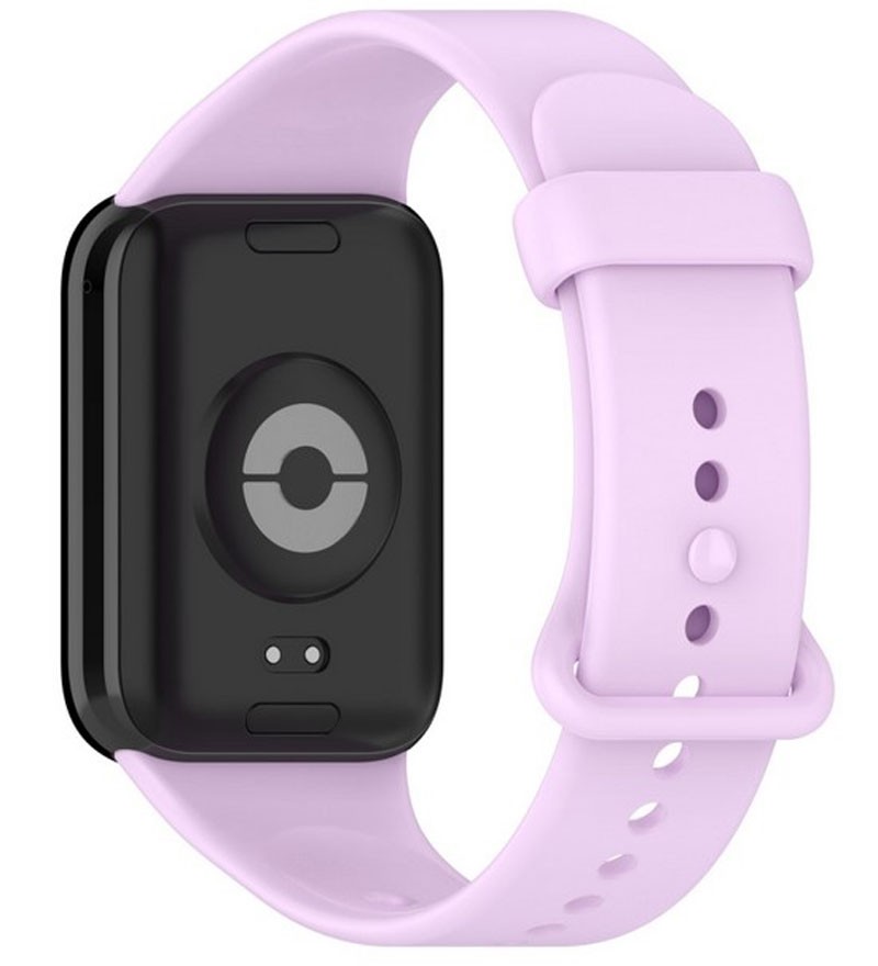Λουράκι Xiaomi Smart Band 9 Pro / 8 Pro - Redmi Watch 4 / 5 Silicone Solid Color - Lilac