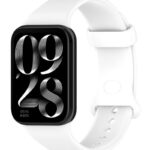 Λουράκι Xiaomi Smart Band 9 Pro / 8 Pro - Redmi Watch 4 / 5 Silicone Solid Color - White