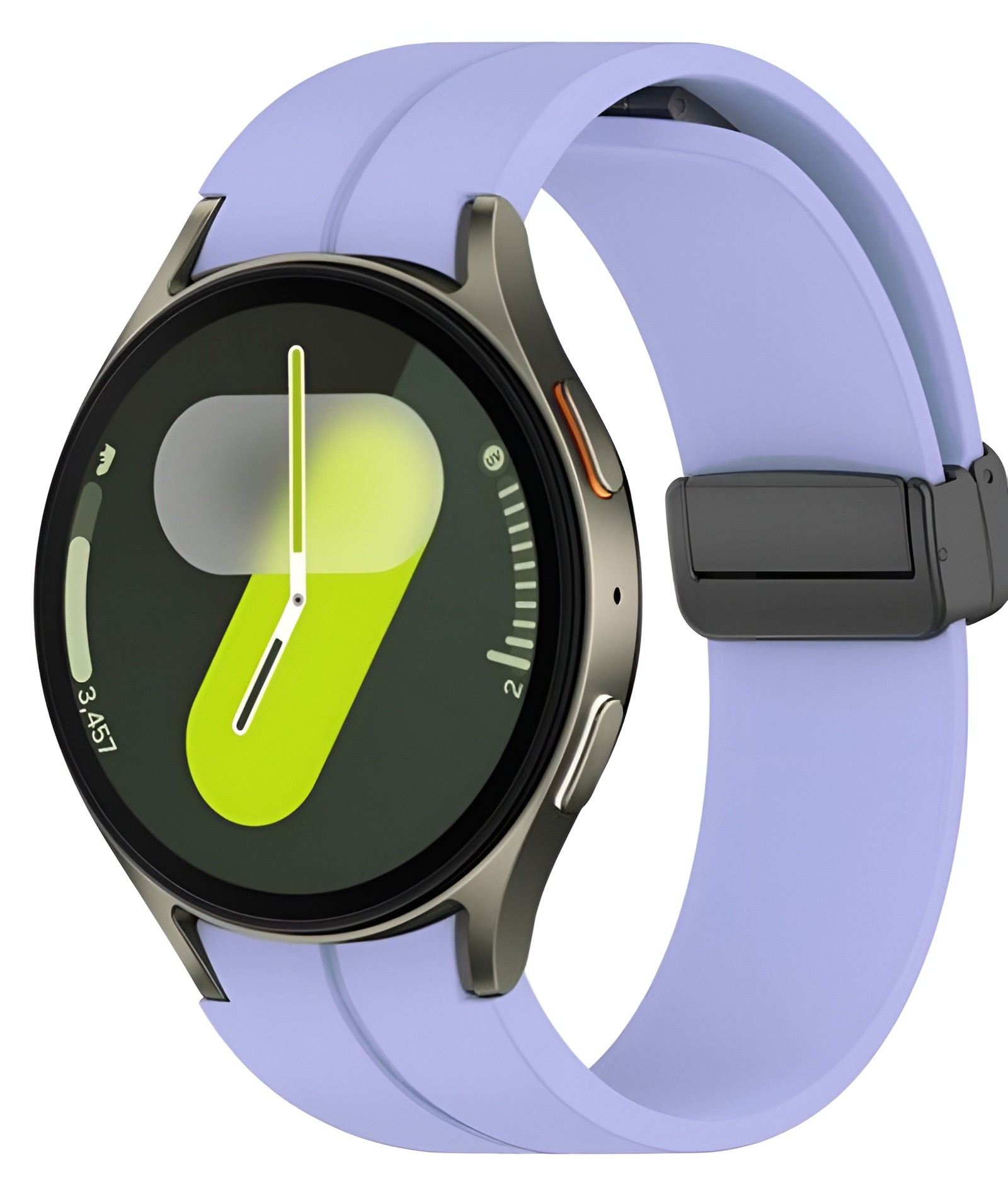 Λουράκι Samsung Galaxy Watch FE / 7 / 6 / 5 / 4 Silicone Solid Color - Light Purple
