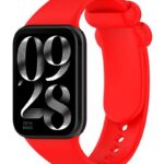Λουράκι Xiaomi Smart Band 9 Pro / 8 Pro - Redmi Watch 4 / 5 Silicone Solid Color - Red