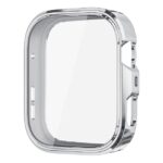 Huawei Watch Fit 4 Pro Screen Protector + Electroplated TPU Soft Case Silver