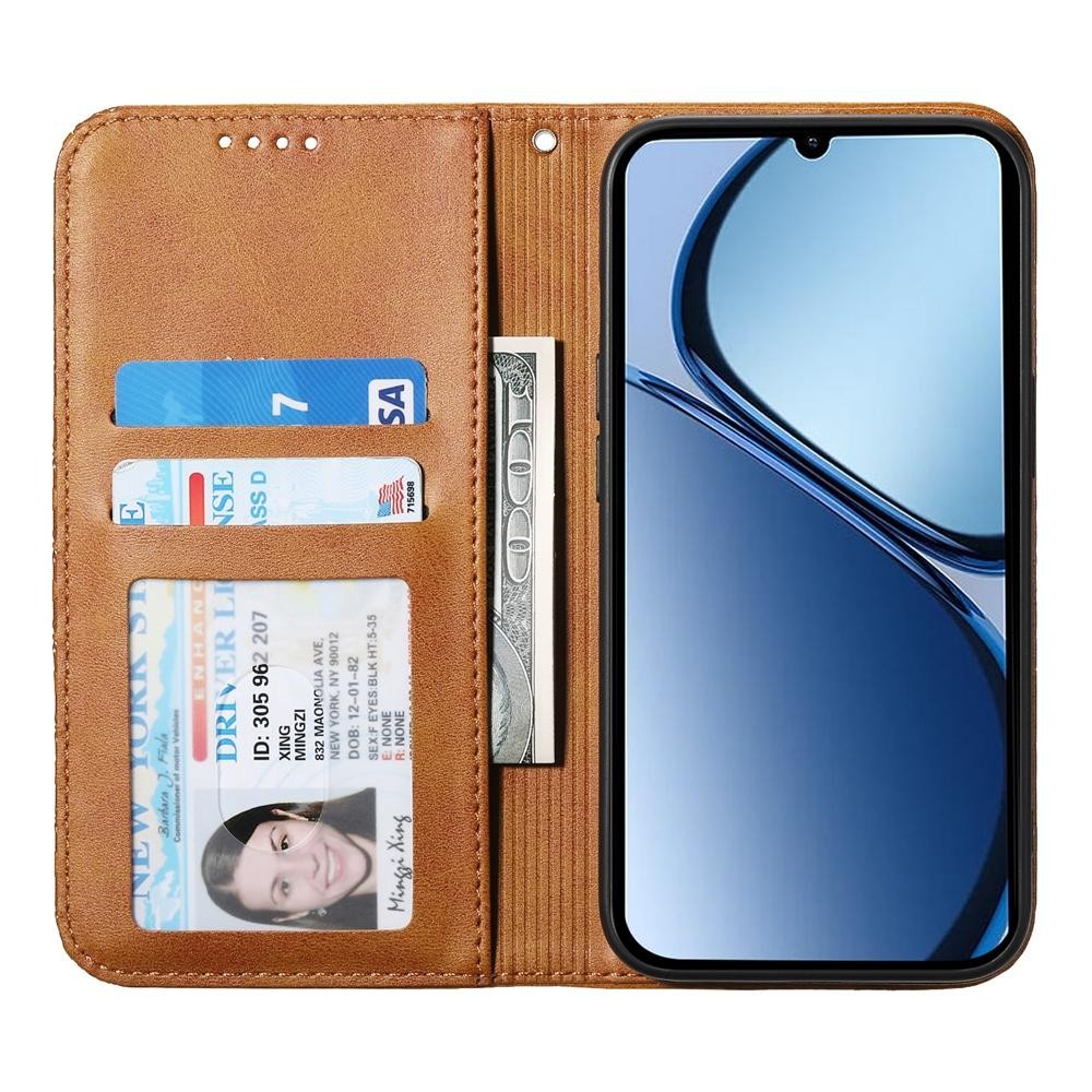 Tel1 Xiaomi Redmi A5 Magnet Triangle Θήκη Βιβλίο - Brown