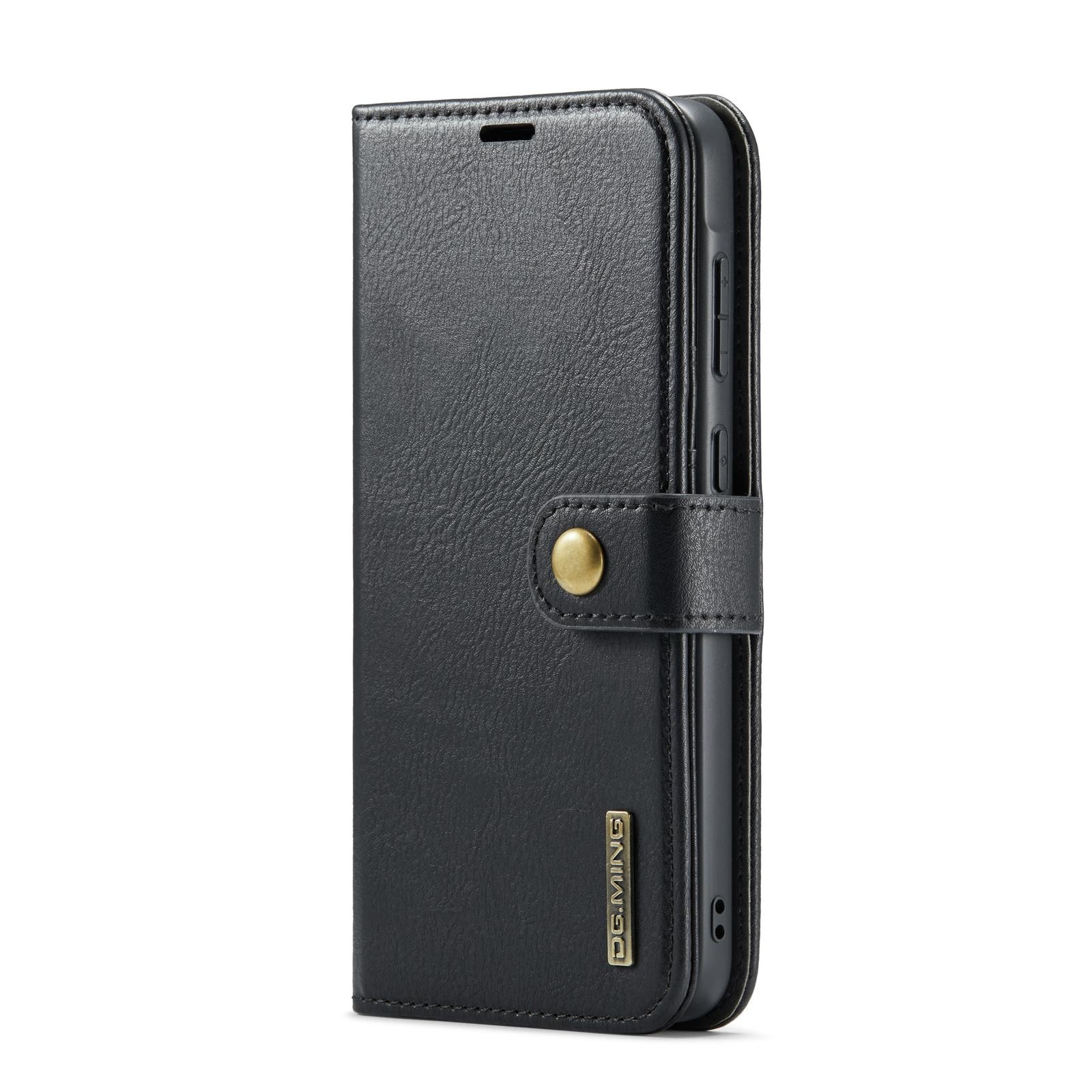 DG.MING Samsung Galaxy A56 5G 2-in-1 Detachable Wallet Θήκη Βιβλίο Δερματίνης - Black