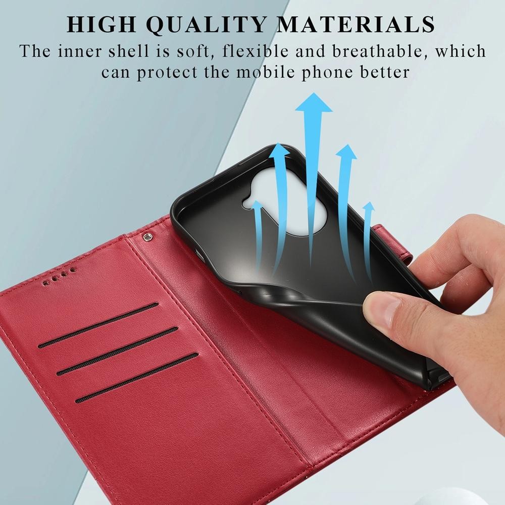 Tel1 Xiaomi Redmi A5 Magnet Book Θήκη Βιβλίο - Red