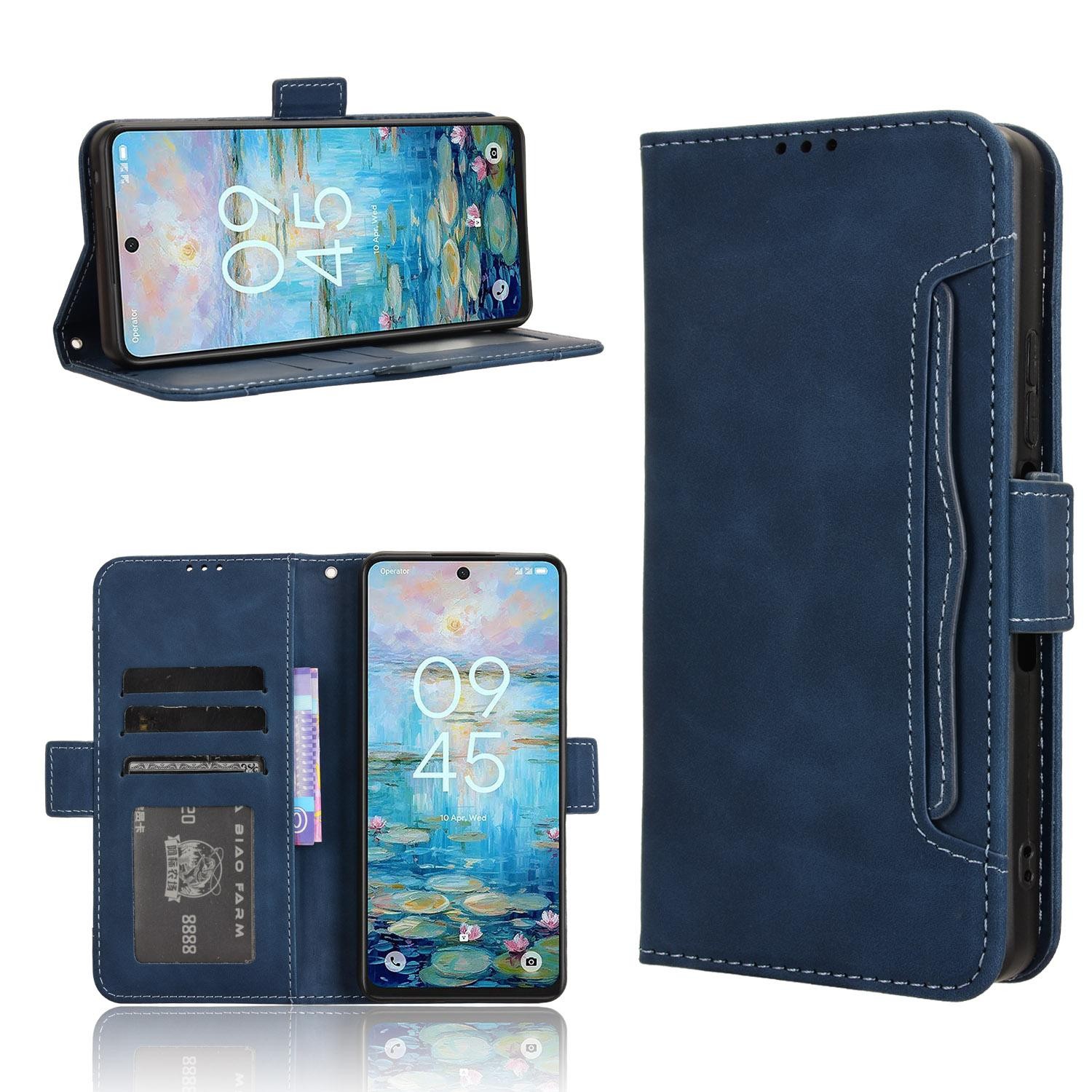 Tel1 TCL 50 NXTpaper 5G/ 50 Pro NXTpaper 5G Magnet Wallet Θήκη Βιβλίο - Blue